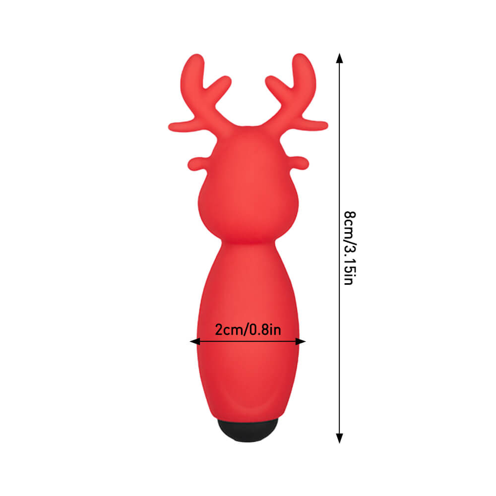 reindeer-silicone-bullet-vibrator-size