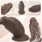 Remote - Control Mega Girth Liquid Silicone Dildo with Suction Base - Tarisss Sex Toy Store