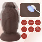 Remote - Control Mega Girth Liquid Silicone Dildo with Suction Base - Tarisss Sex Toy Store