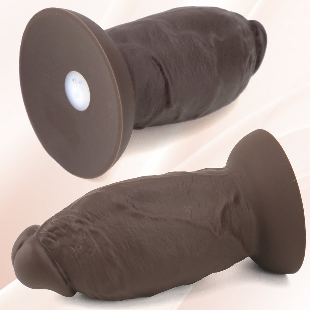 Remote - Control Mega Girth Liquid Silicone Dildo with Suction Base - Tarisss Sex Toy Store