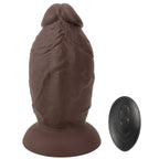 Remote - Control Mega Girth Liquid Silicone Dildo with Suction Base - Tarisss Sex Toy Store