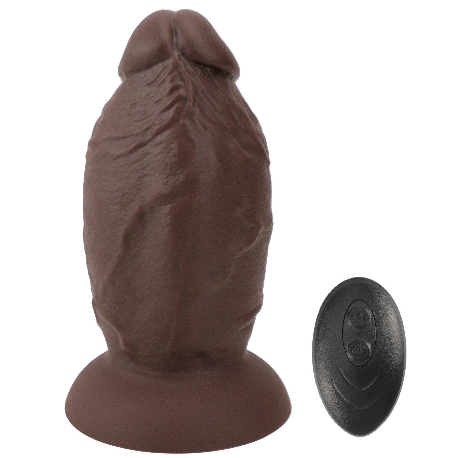 Remote - Control Mega Girth Liquid Silicone Dildo with Suction Base - Tarisss Sex Toy Store