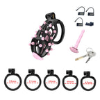 Resin Cobra Male Chastity Cage with Urethral Rod - Tarisss Sex Toy Store