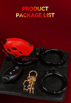 Retractable Electric Shock & Vibrating Chastity Cage