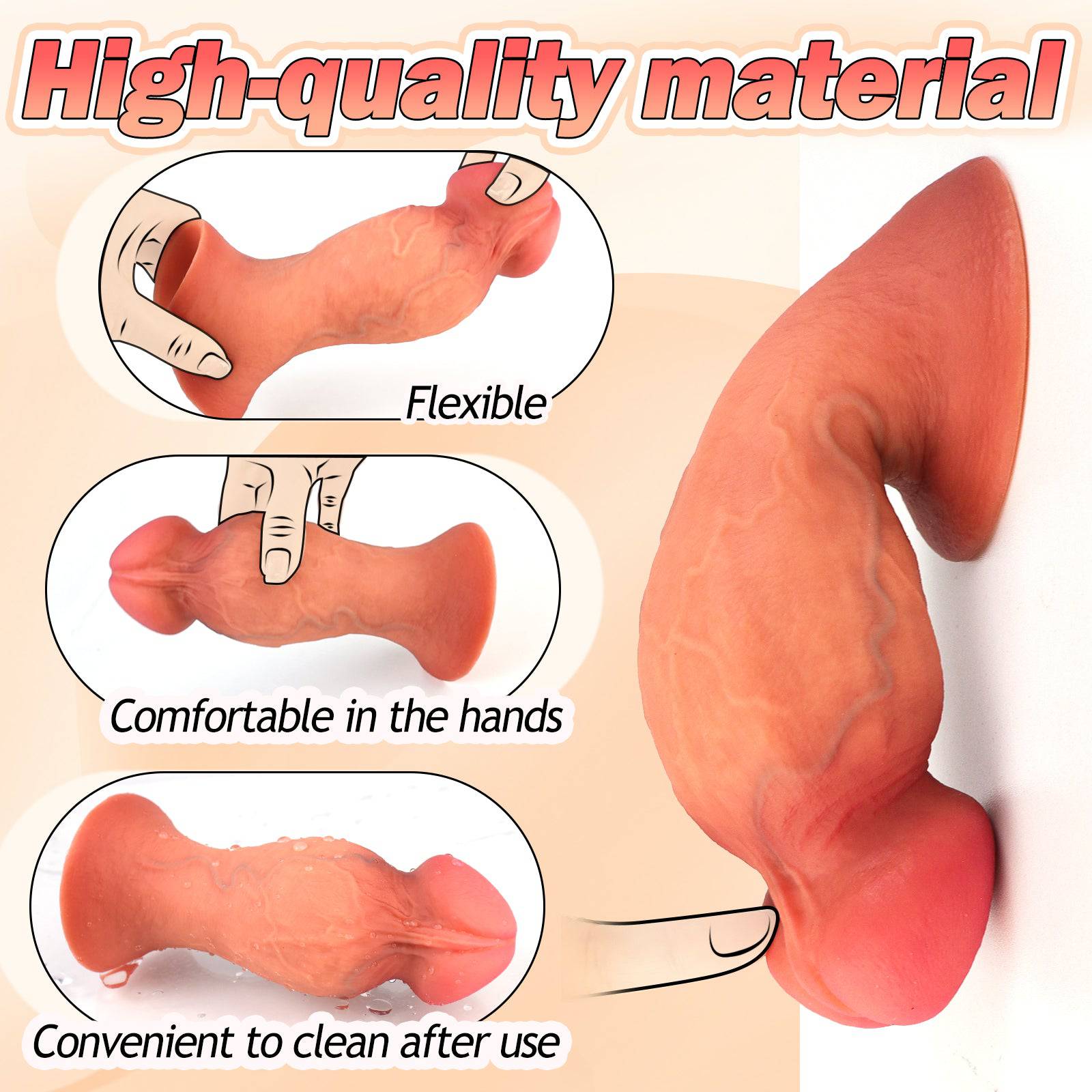 Rocket 10 Inch Most Realistic Dildo - Tarisss Sex Toy Store