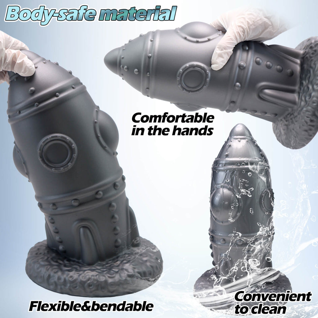 Rocket 12 Inch Huge Butt Plug Dildo - Tarisss Sex Toy Store