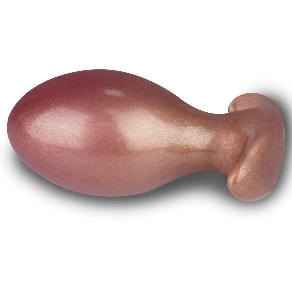 RoseGold Velvet Plug – 3 Size Available Smooth Silicone Anal Plug - Tarisss Sex Toy Store