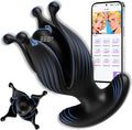 Rotating Expanding Prostate Massager with Vibrating Anal Plug - Tarisss Sex Toy Store