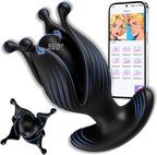 Rotating Expanding Prostate Massager with Vibrating Anal Plug - Tarisss Sex Toy Store