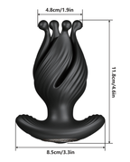 Rotating Expanding Prostate Massager with Vibrating Anal Plug - Tarisss Sex Toy Store