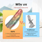Roy 12 Inch Realistic Dildo with Jelly Texture - Tarisss Sex Toy Store