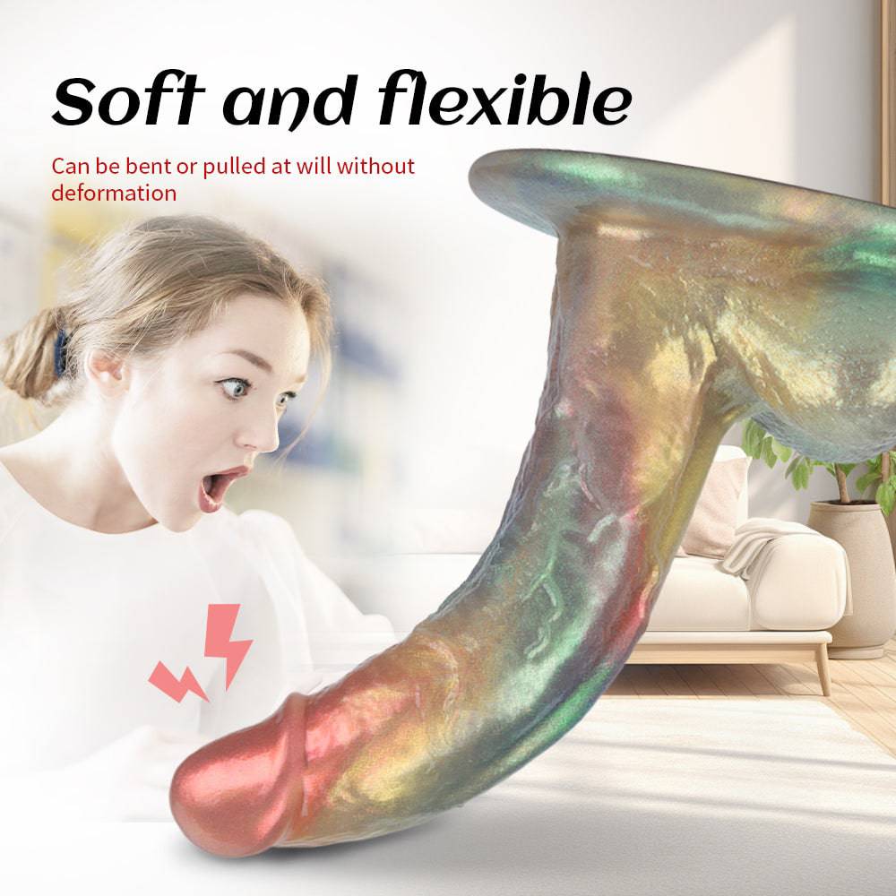 Roy 12 Inch Realistic Dildo with Jelly Texture - Tarisss Sex Toy Store