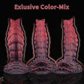 Domlust Drake's Dick Dildo – Dragon Scale Silicone Butt Plug with Suction Cup for Fantasy Fetish Play