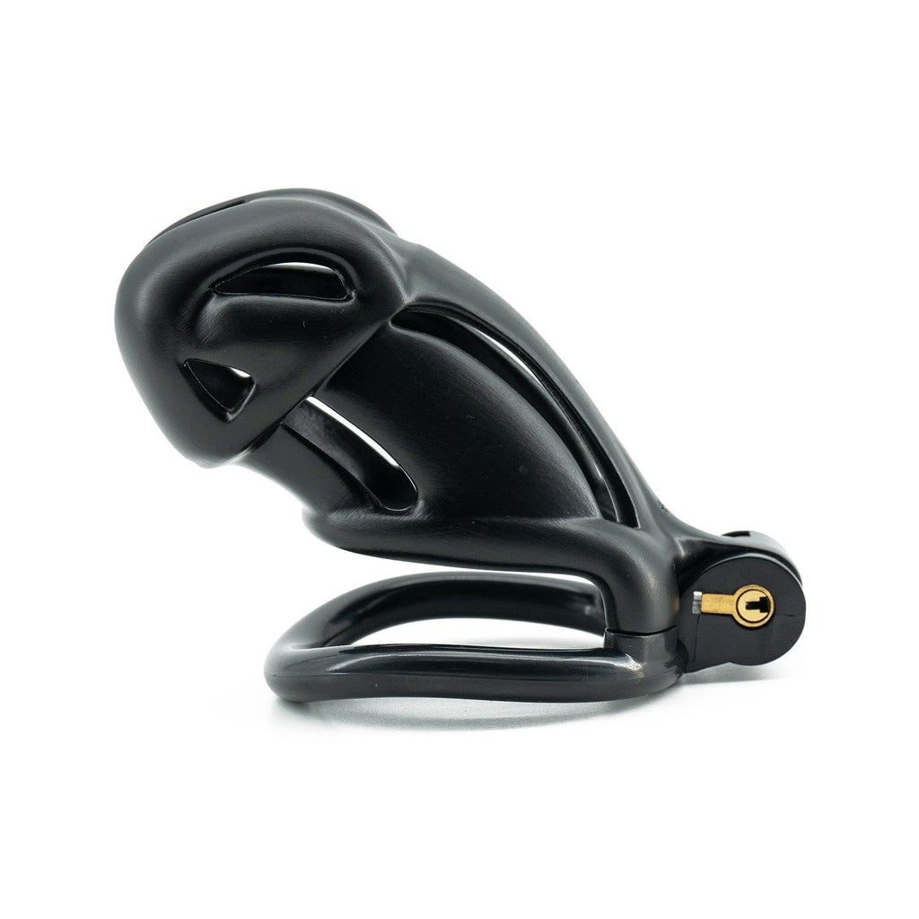 Viper 3D-Printed Chastity Cage (Snake Head) - 5 Sizes - FREE Silent Plastic Security Keys