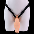 Alien Tongue Double-Head Dildo – C-Spot, G-Spot & P-Spot | Premium Platinum Silicone | Strap-On Ready