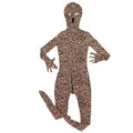 Sexy Leopard Print Full Body Catsuit with Hood Stretch Spandex Zentai Bodysuit - Tarisss Sex Toy Store