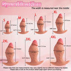 Silicone Anal Butt Plug with Anchor - shaped Base - Tarisss Sex Toy Store