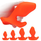 Silicone Anal Plug Trainer Set with Flared Base - Tarisss Sex Toy Store