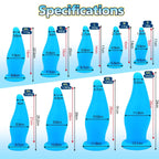 Silicone Anal Plug Training Kit with 9 Sizes Progressive Butt Plug Dilator - Tarisss Sex Toy Store