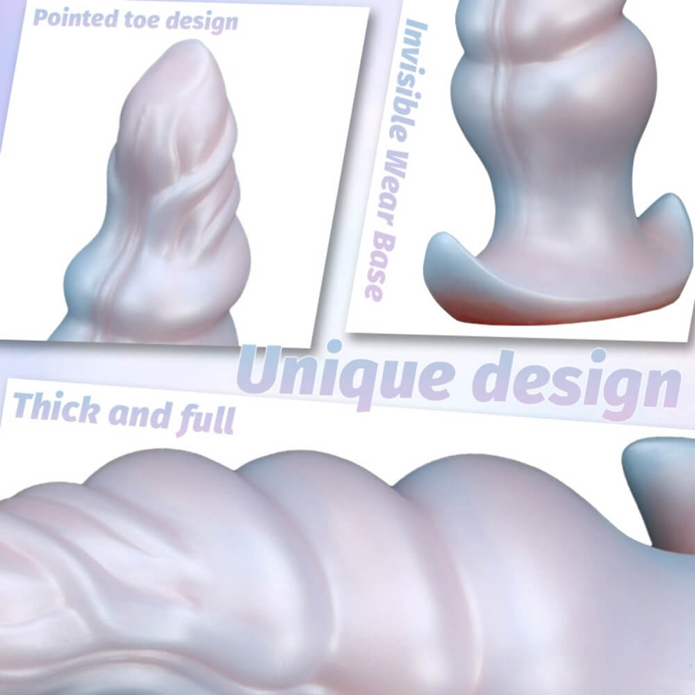 Silicone Butt Plug Dildo with Anchor Base - Tarisss Sex Toy Store