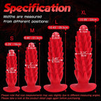 Silicone Butt Plug Dildo with Spike - Tarisss Sex Toy Store