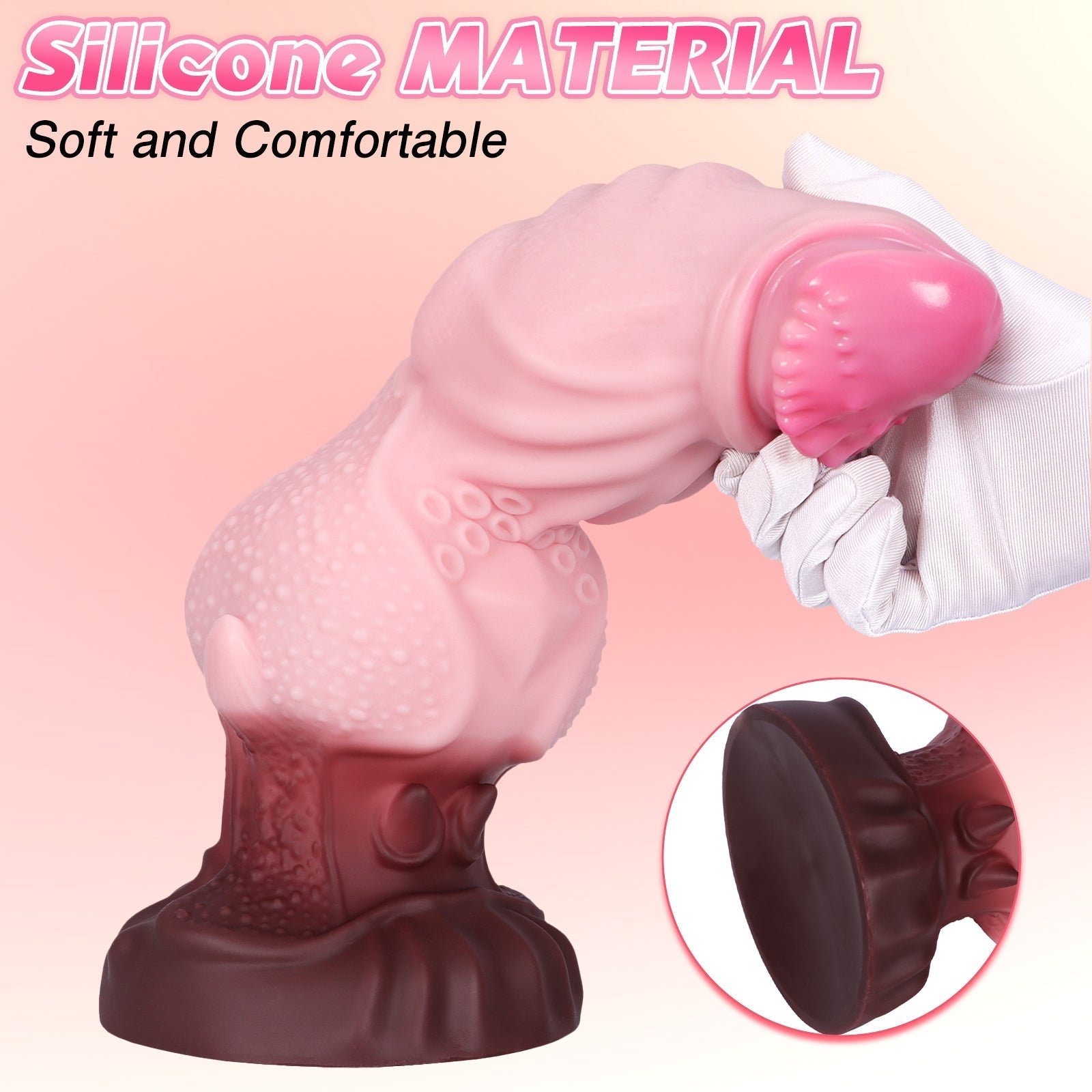 Silicone Dildo With Suction Cup - Tarisss Sex Toy Store