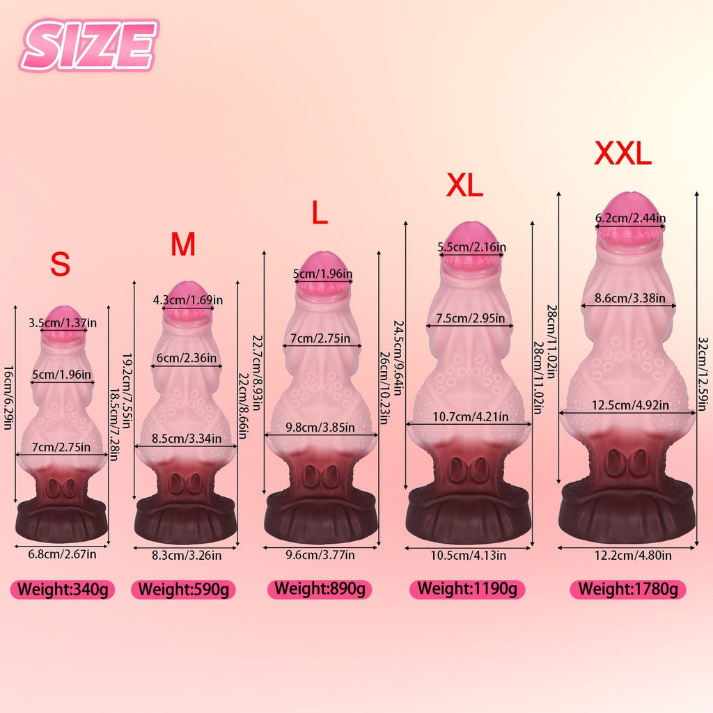 Silicone Dildo With Suction Cup - Tarisss Sex Toy Store