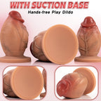 Silicone Fantasy Anal Dildo with Strong Suction - Tarisss Sex Toy Store