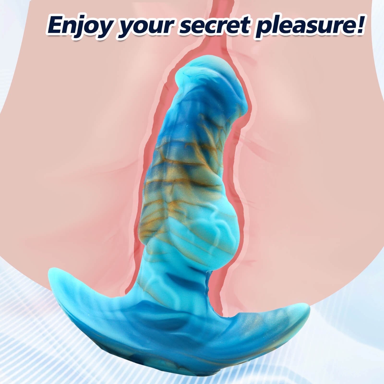 Silicone Fantasy Butt Plug with Anchor Base - Tarisss Sex Toy Store