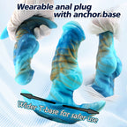 Silicone Fantasy Butt Plug with Anchor Base - Tarisss Sex Toy Store