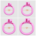 Silicone Male Chastity Cage Set with Lock, Rings & Accessories - Tarisss Sex Toy Store