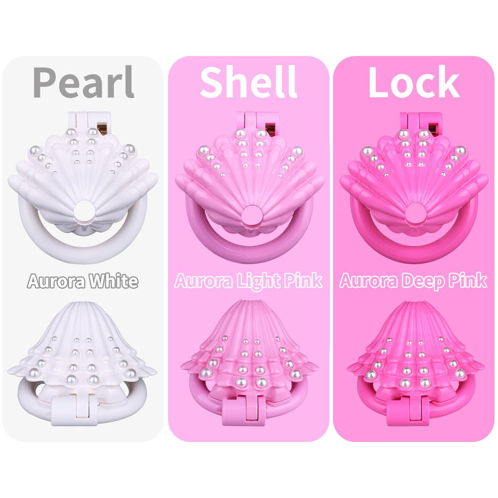 Silicone Male Chastity Cage Set with Lock, Rings & Accessories - Tarisss Sex Toy Store