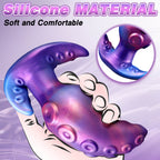 Silicone Octopus Butt Plug with Anchor Base - Tarisss Sex Toy Store