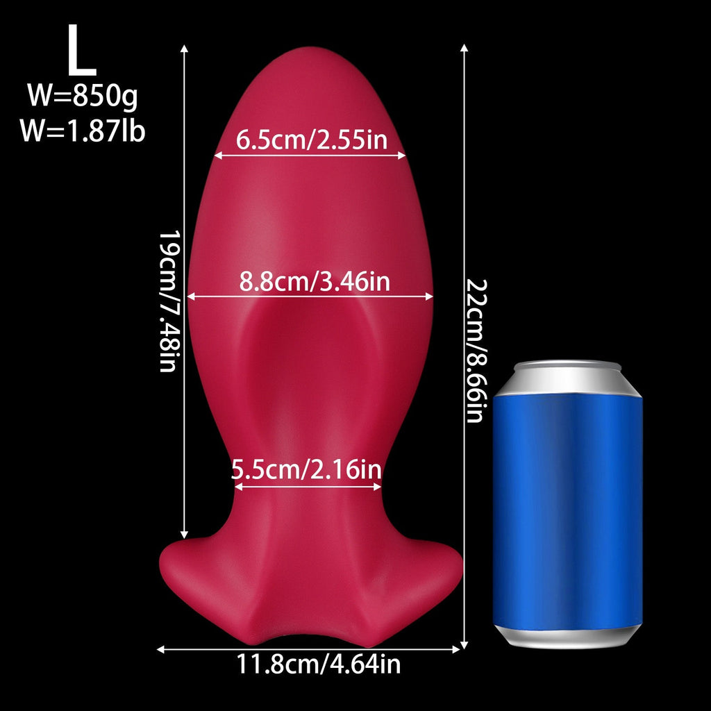 Silicone Plug with Ergonomic Shape and Secure Flared Base - Tarisss Sex Toy Store