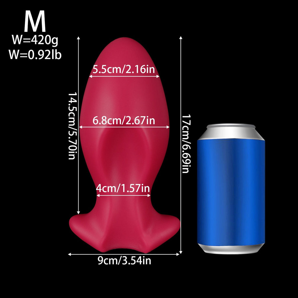 Silicone Plug with Ergonomic Shape and Secure Flared Base - Tarisss Sex Toy Store