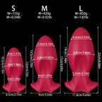 Silicone Plug with Ergonomic Shape and Secure Flared Base - Tarisss Sex Toy Store