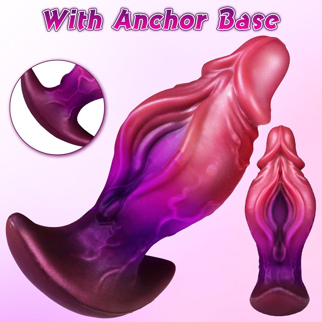 Silicone Sex Toys with Anchor Base - Tarisss Sex Toy Store