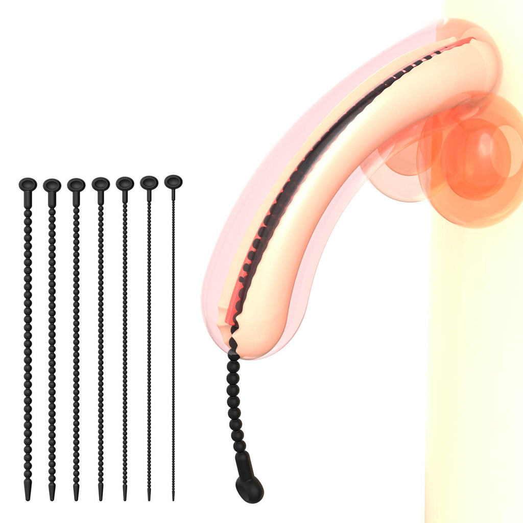 Silicone Urethral Sound - Tarisss Sex Toy Store