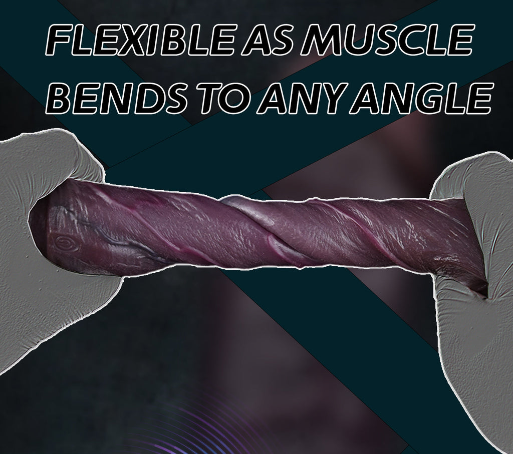 Dark Titan Vibrating Penis Extender Sleeve | BBC Size Cock Sleeve with Remote | Domlust