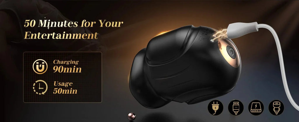 Smart Heating Automatic Male Masturbator App - Controlled Rotating & Suction Stroker - Tarisss Sex Toy Store