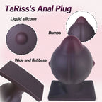Smart Silicone Peach Shape Anal Plug with Flat Base "Peach Boy" - Tarisss Sex Toy Store