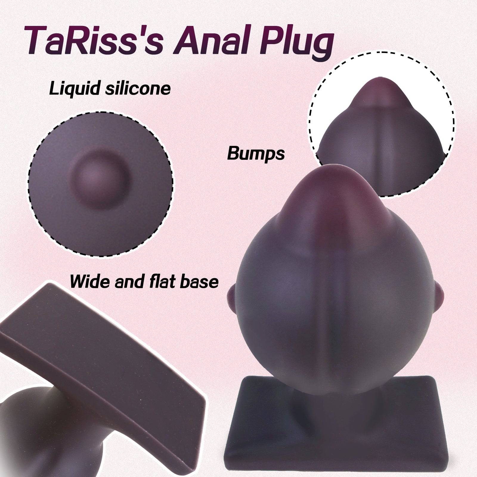 Smart Silicone Peach Shape Anal Plug with Flat Base "Peach Boy" - Tarisss Sex Toy Store