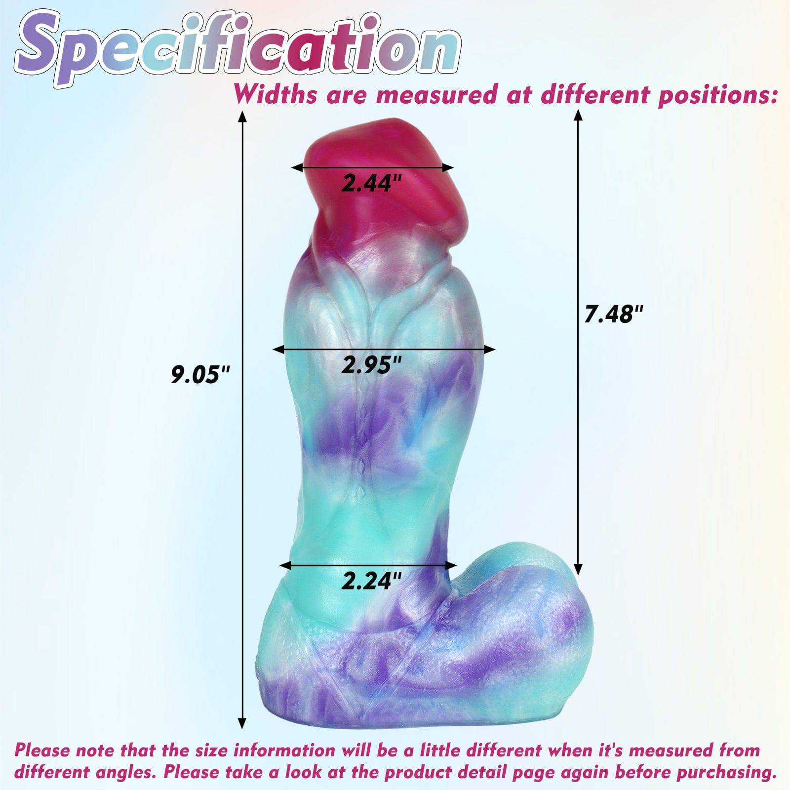 Snow Wolf 9 Inch Fantasy Wolf Dildo - Tarisss Sex Toy Store