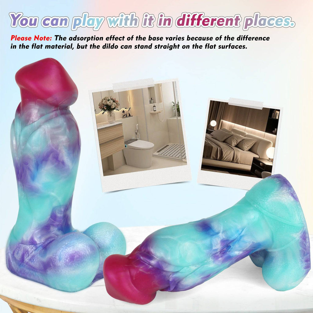 Snow Wolf 9 Inch Fantasy Wolf Dildo - Tarisss Sex Toy Store