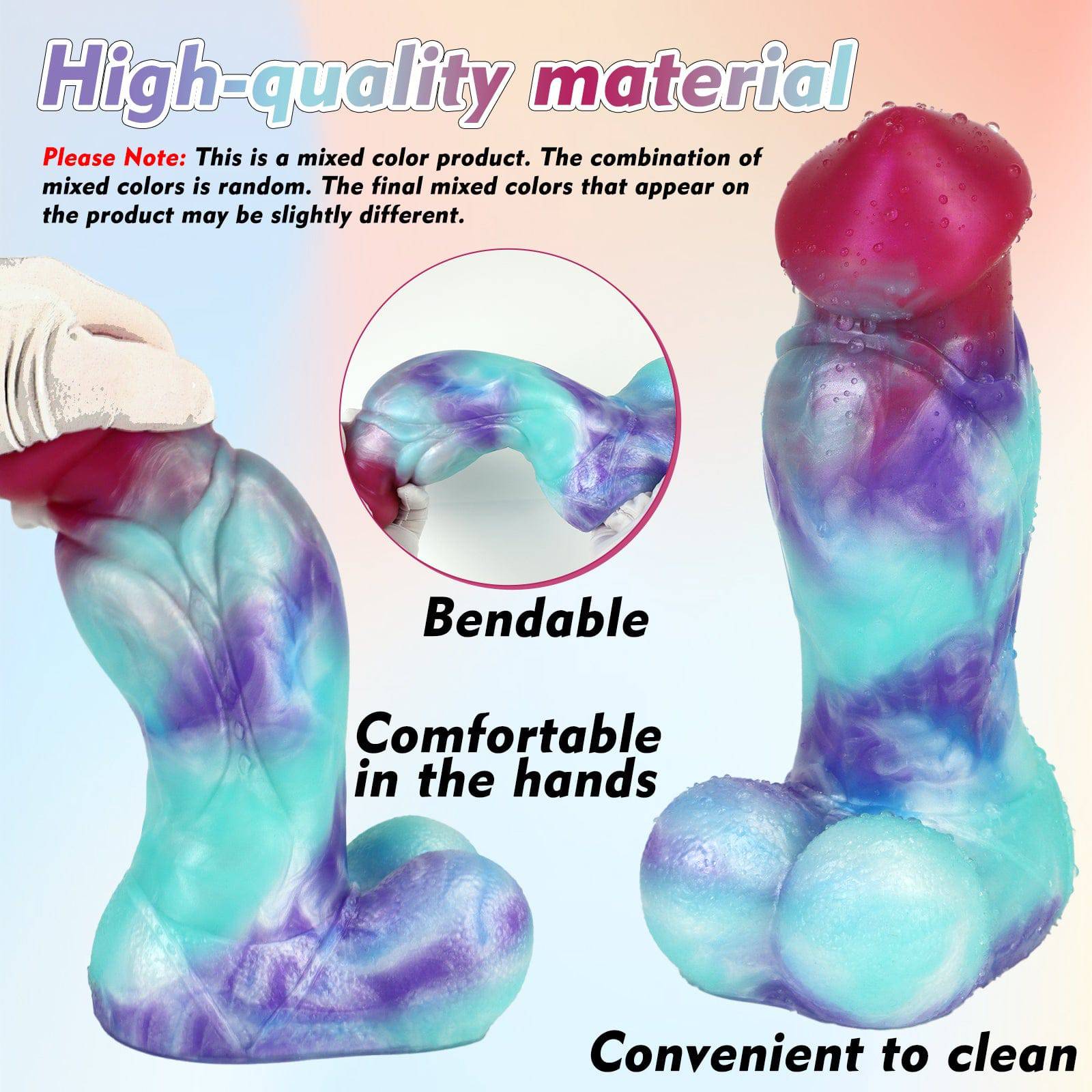 Snow Wolf 9 Inch Fantasy Wolf Dildo - Tarisss Sex Toy Store
