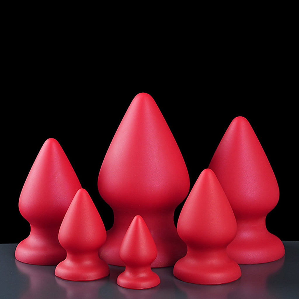 Soft Liquid Silicone Anal Plug - Tarisss Sex Toy Store