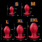 Soft Silicone Anal Plug Set (S–XXL) - Tarisss Sex Toy Store