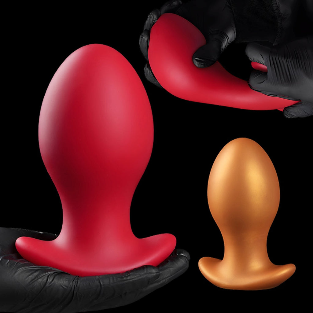 Soft Silicone Anal Plug Set (S–XXL) - Tarisss Sex Toy Store