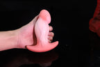 Soft Silicone Curved Anal Plug with T - Bar Base - Tarisss Sex Toy Store
