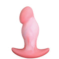 Soft Silicone Curved Anal Plug with T - Bar Base - Tarisss Sex Toy Store